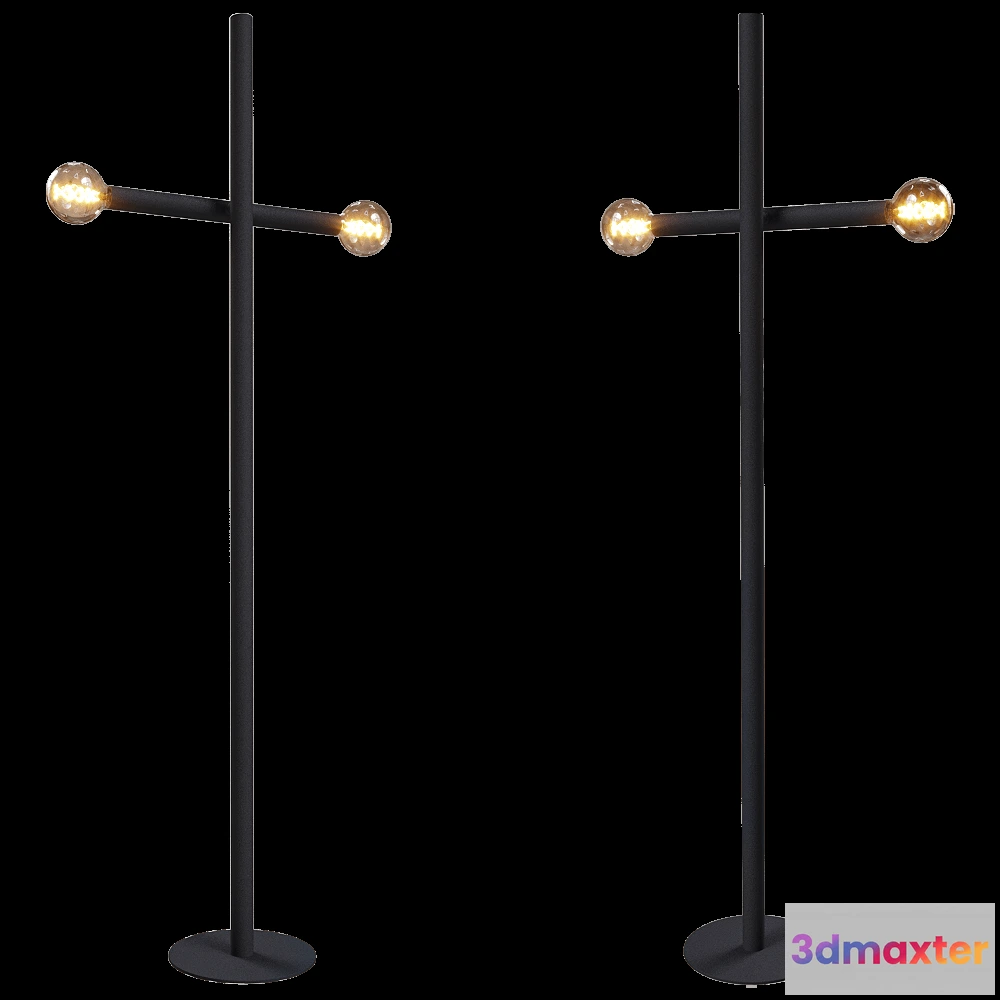 1657376 - Zuiver Group   - Floor lamp Hawk 3D Max