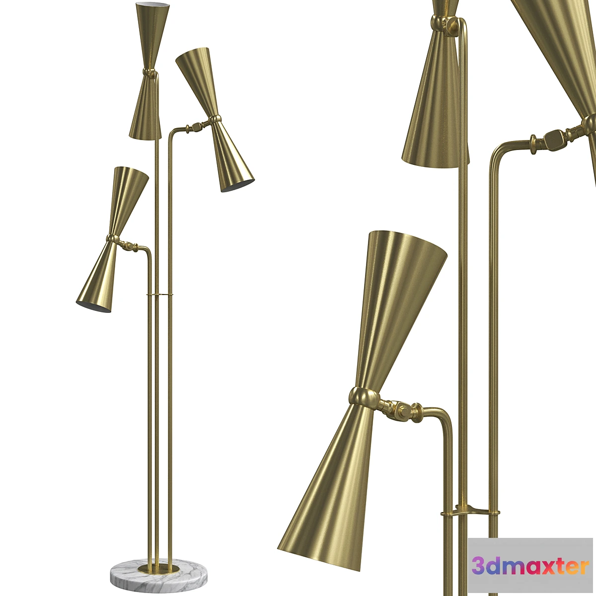 542905 - Floor lamp Wooddi Amadeo