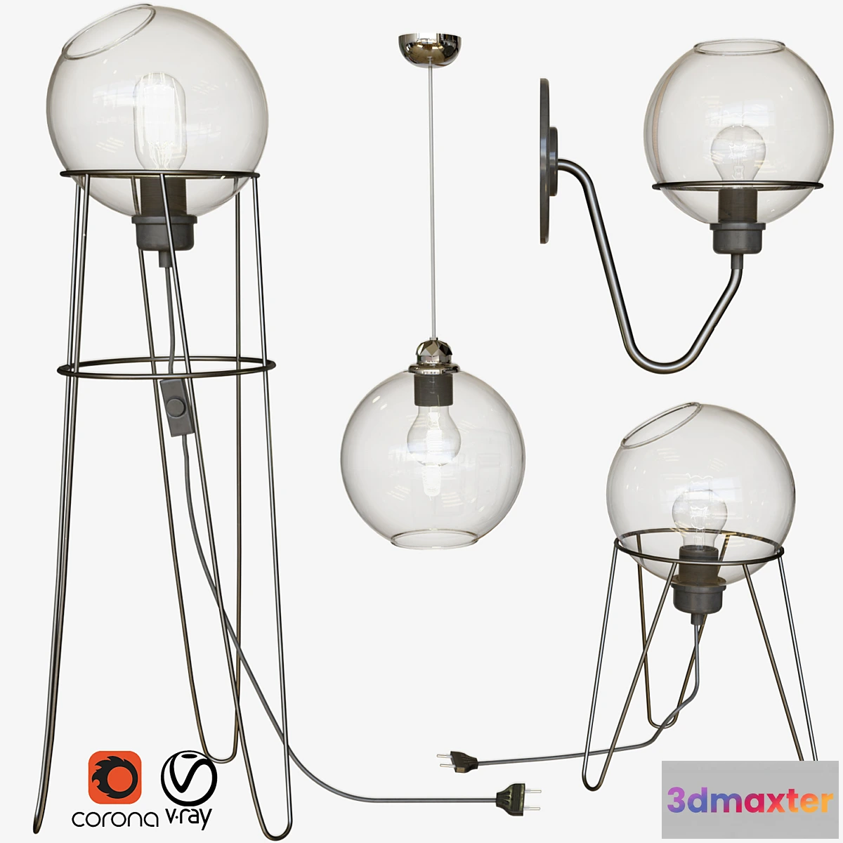564459 - 7-Sphere lamp