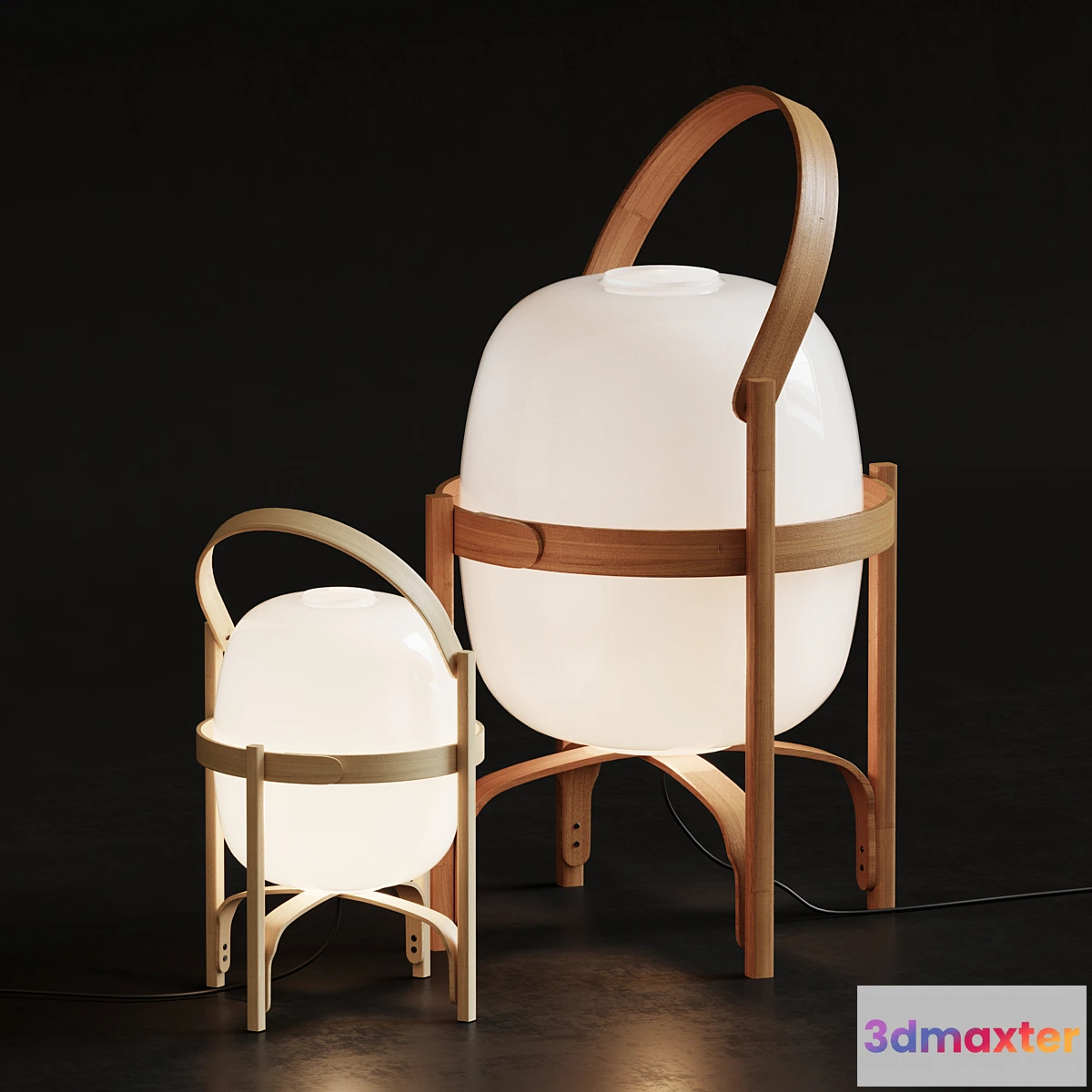 564703 - Cestita Batería floor & table lamp