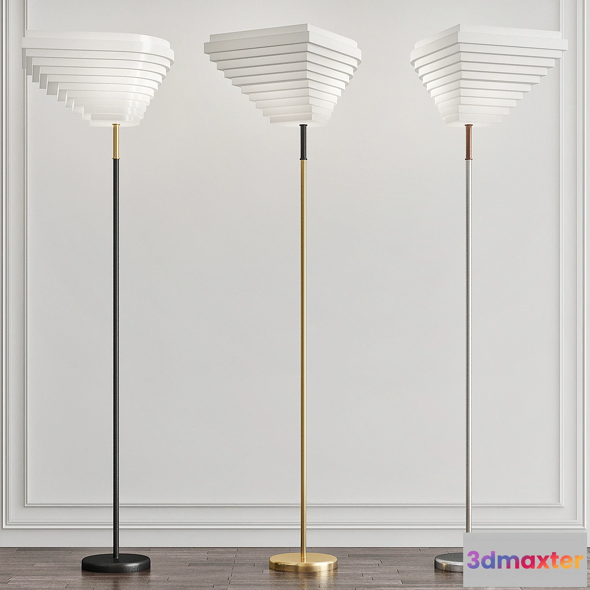 564751 - Alvar Aalto - Floor Lamp by Alvar Aalto