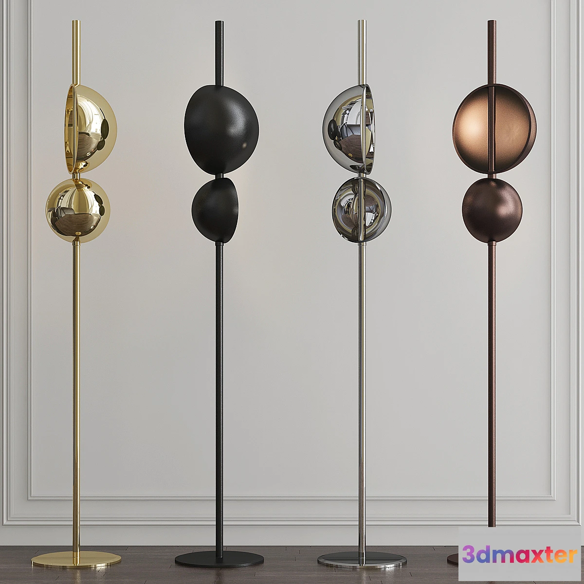 564779 - Superluna Floor Lamp Oluce