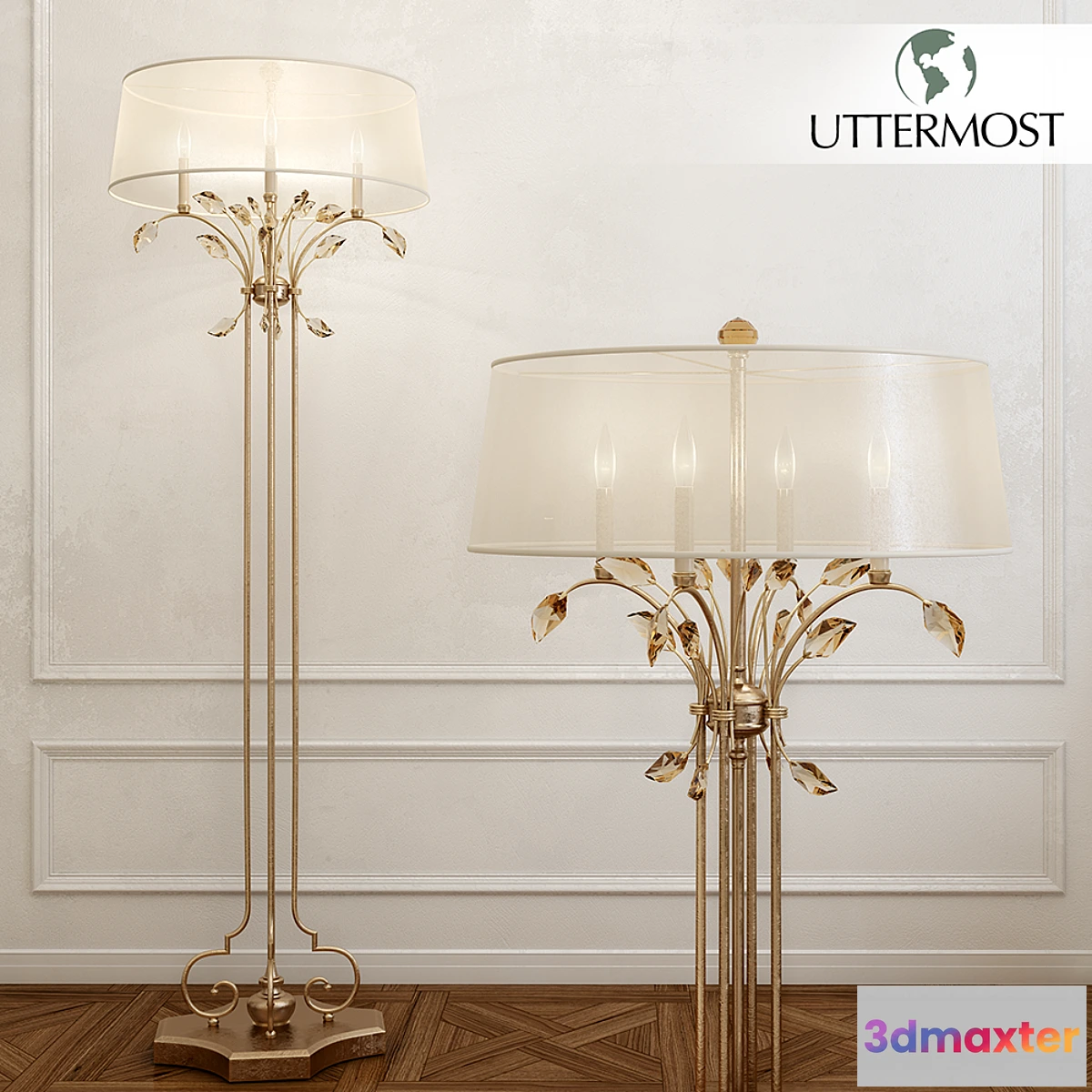 574930 - Uttermost _ Alenya Floor Lamp