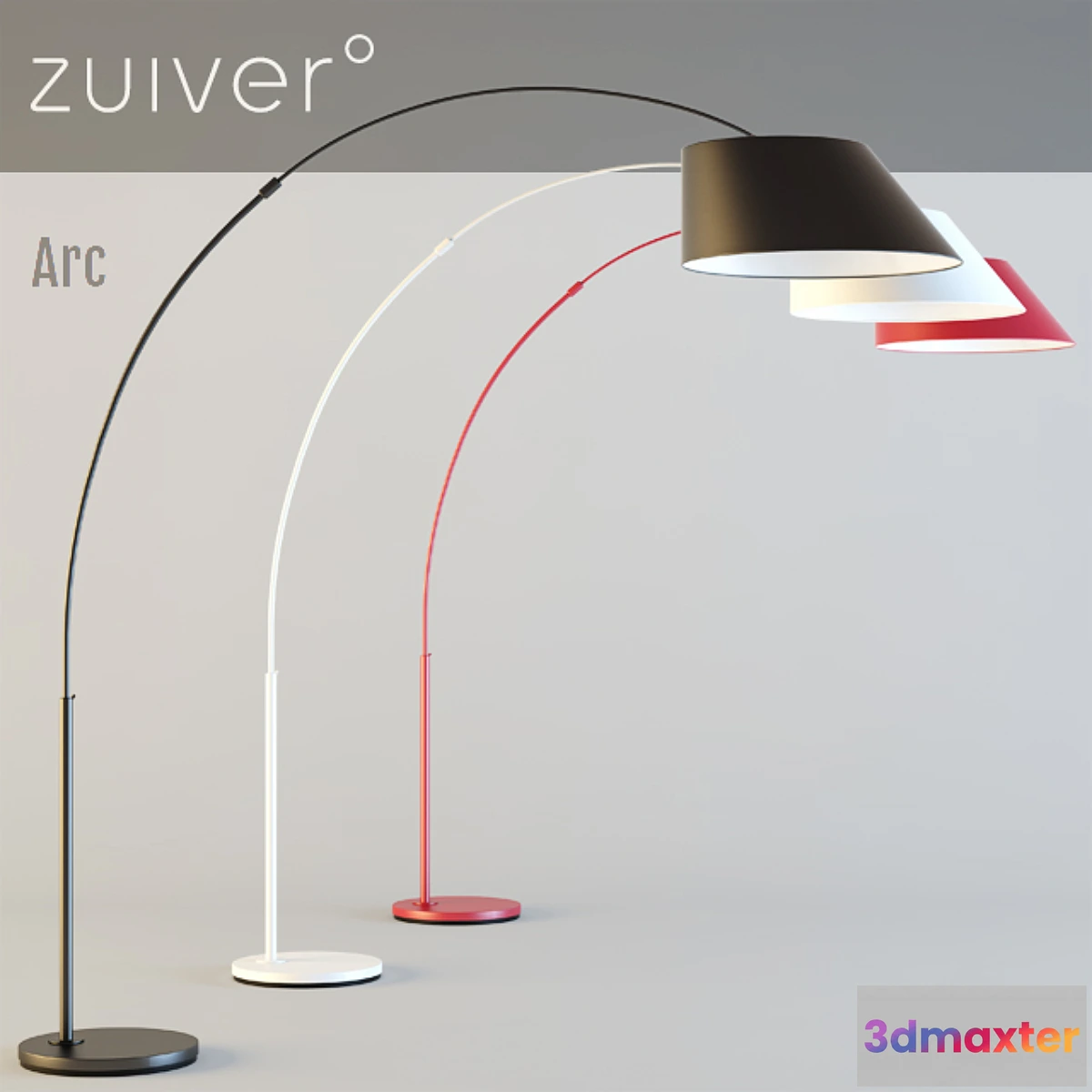574986 - Zuiver _ Arc floor lamp