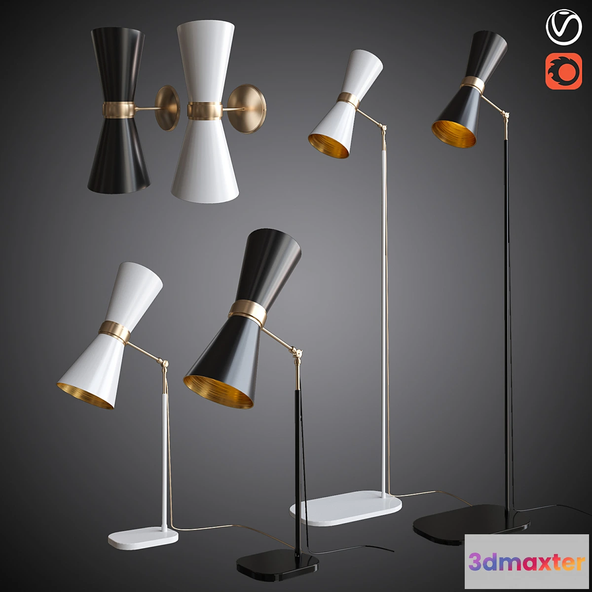 575008 - Sconces floor and table lamps MULLAN CAIRO