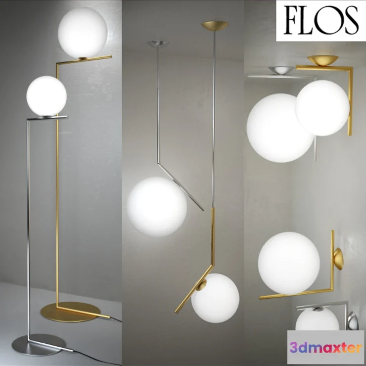 575754 - IC Lights - floor suspension ceiling wall by Flos