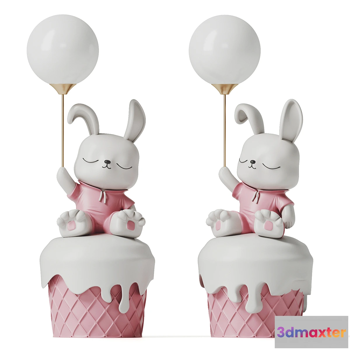 592036 - Cute rabbit floor lamp