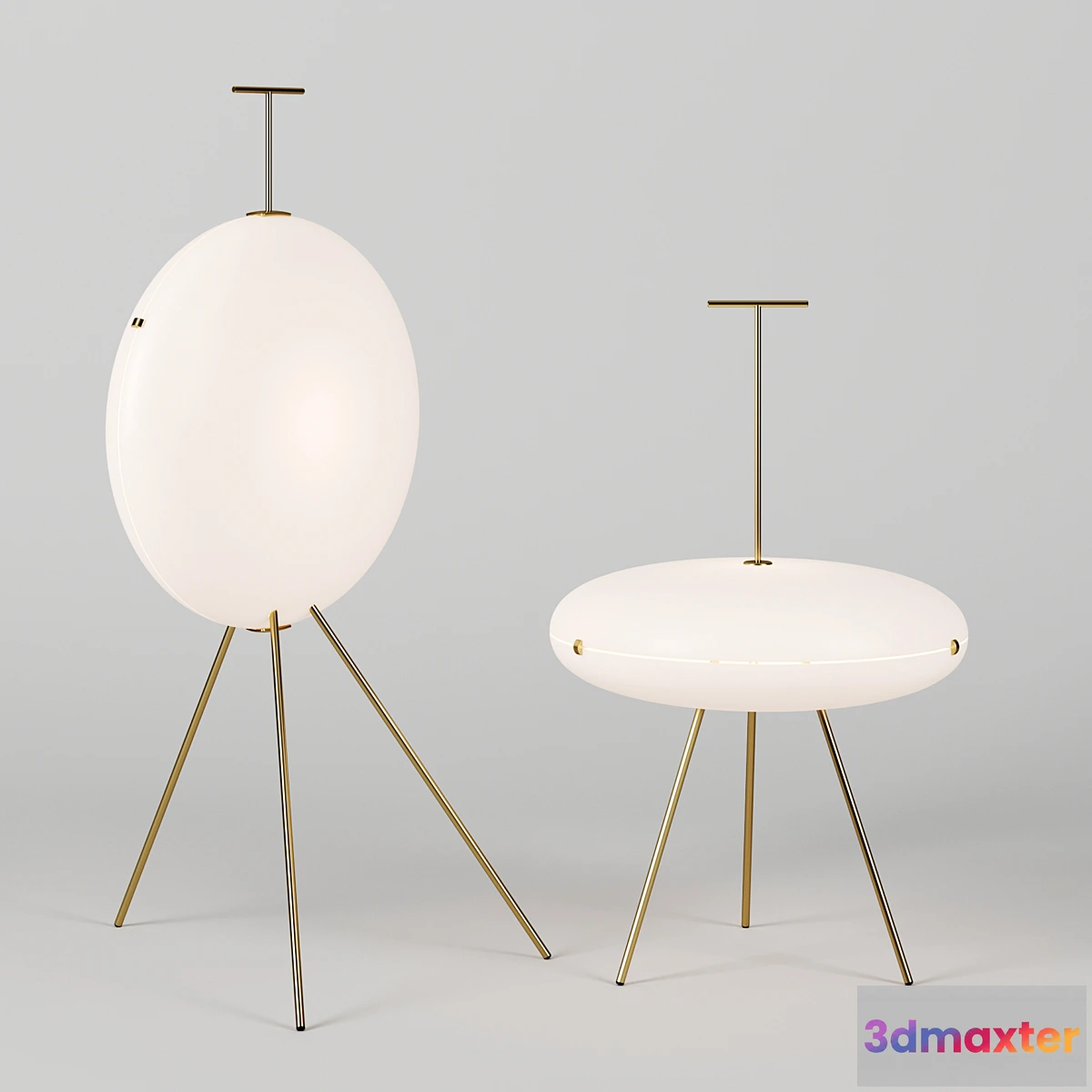 594584 - Gio Ponti Luna lamps by TATO