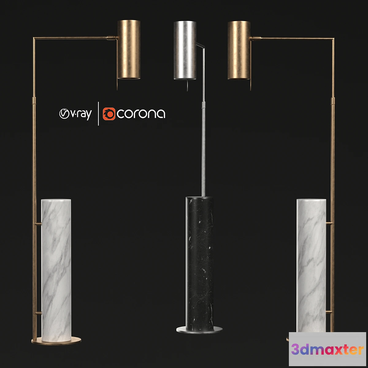 613627 - Alma floor lamp by Kelly Wearstler