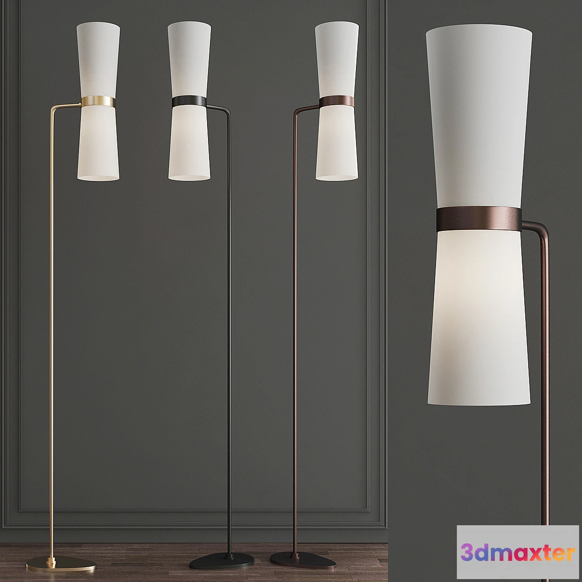 613663 - CLARKSON FLOOR LAMP