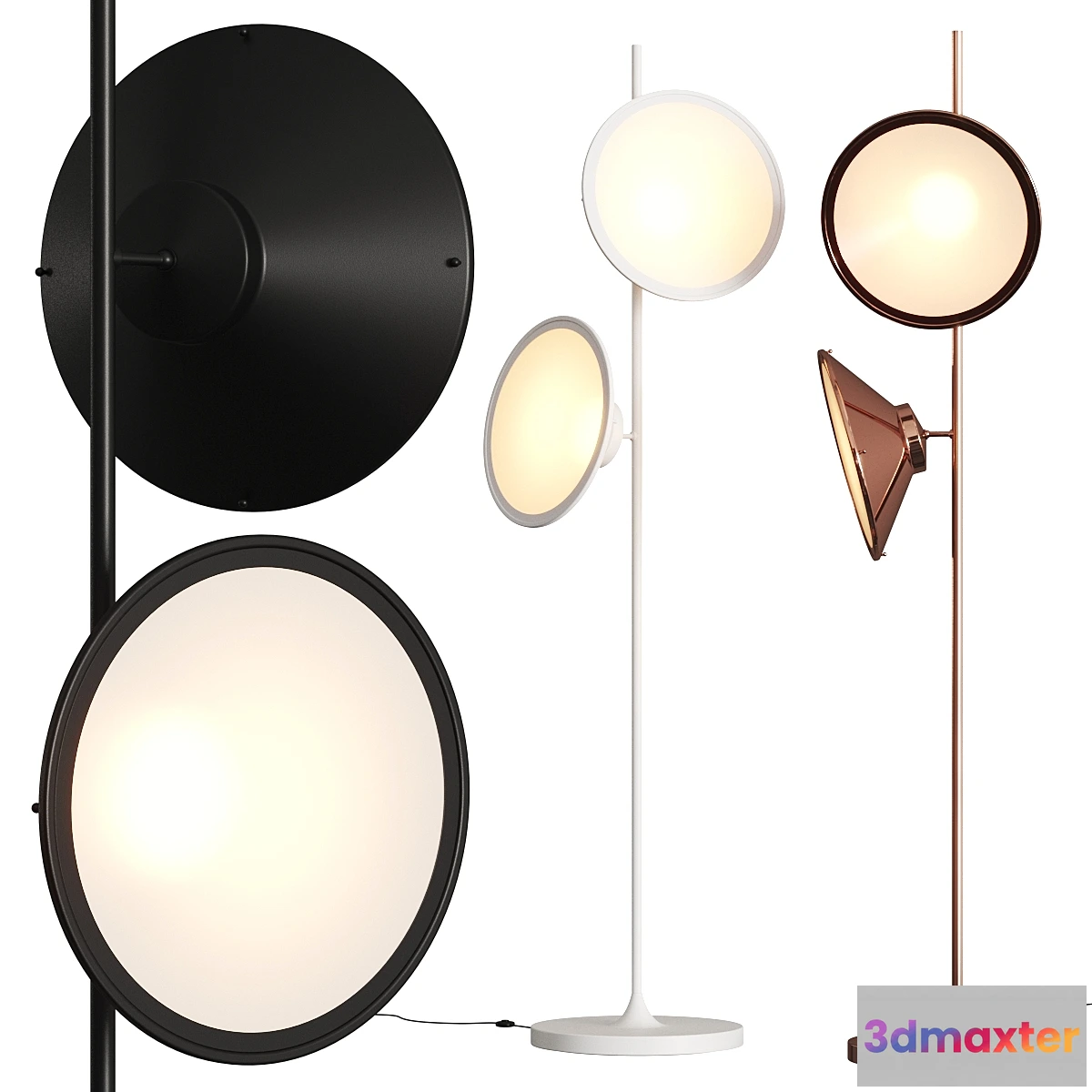 613675 - Currey & Company Bulat Floor Lamp