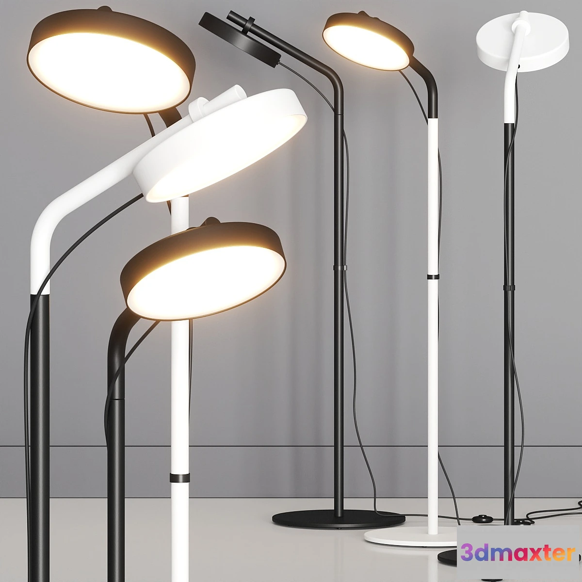 613689 - Estiluz Aro Floor Lamps