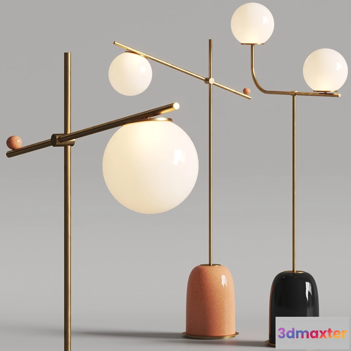 613787 - Marioni Pins Floor Lamps