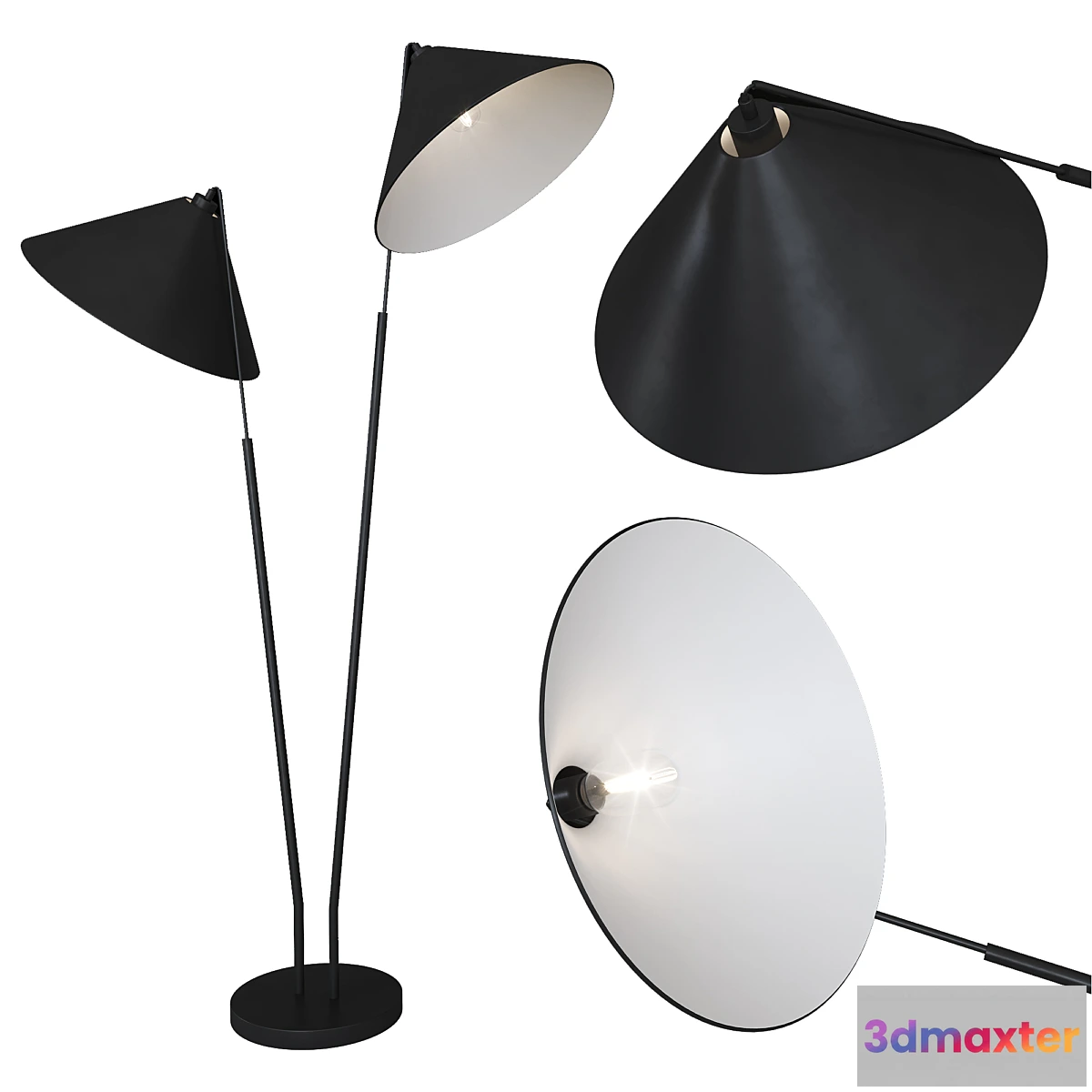 613795 - Floor Lamp TK Lighting Lampada