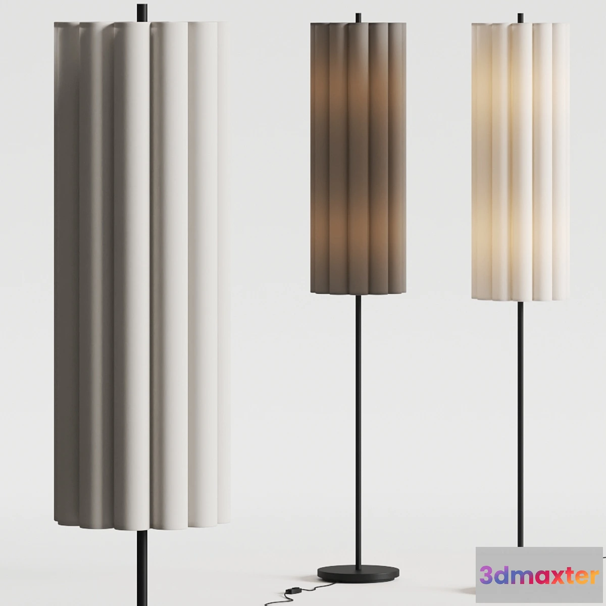 613797 - CB2 Pettine Floor Lamp