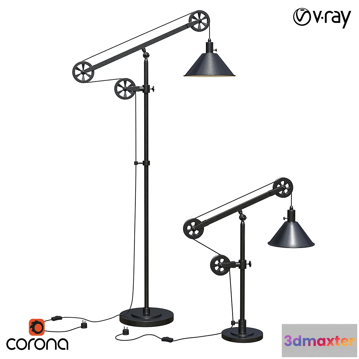 613831 - Carlisle floor Lamp