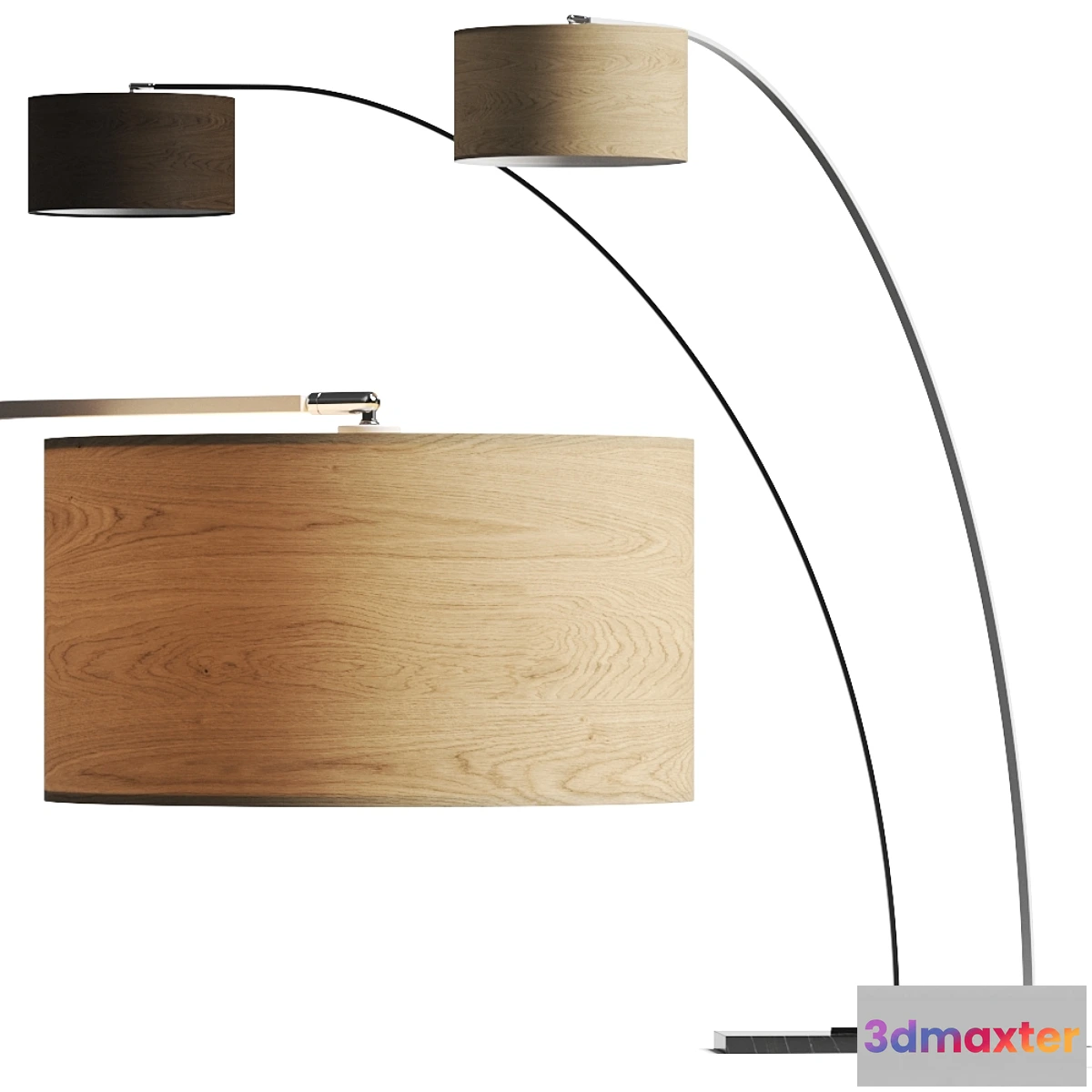 613847 - La Forma _ Julia Grup Chop Floor Lamp