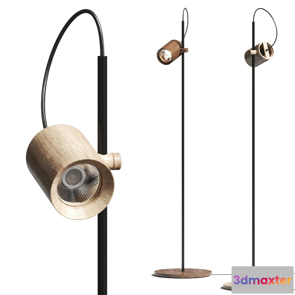 613863 - Asaf Weinbroom Standing Spot Floor Lamp