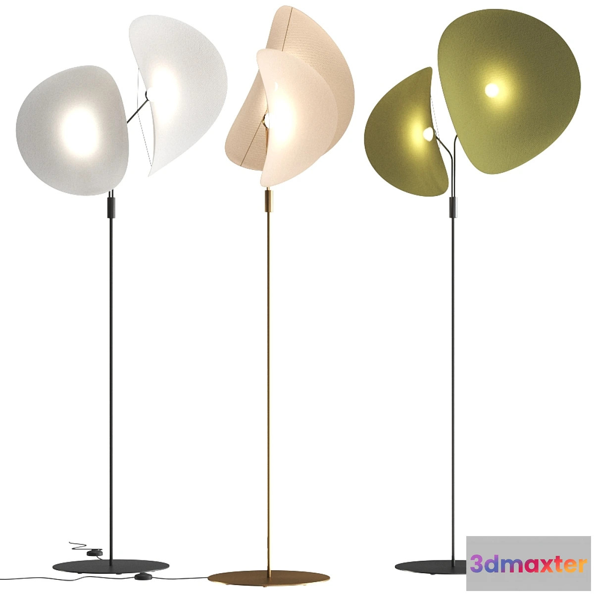 613929 - Manta Floor Lamp by bs living
