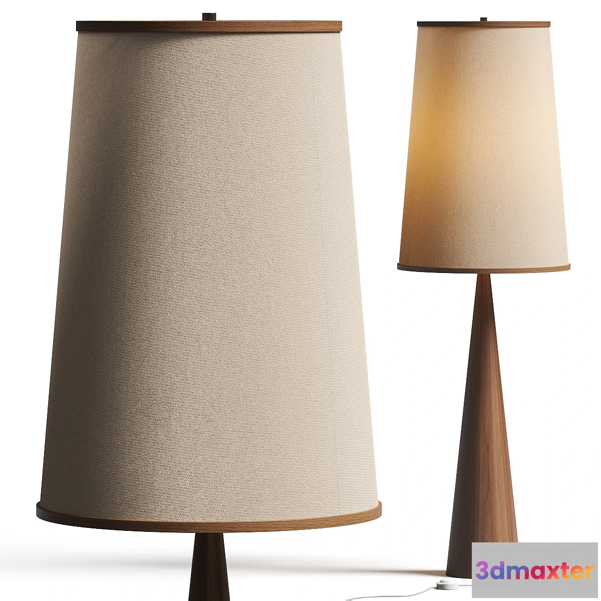 613955 - CB2 Bruna Floor Lamp