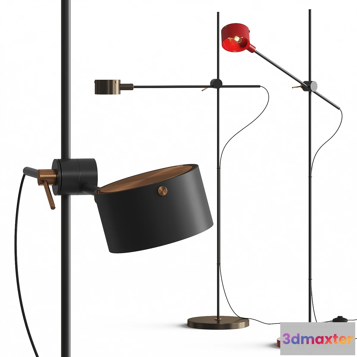 613999 - Oluce GO 352 Floor Lamp