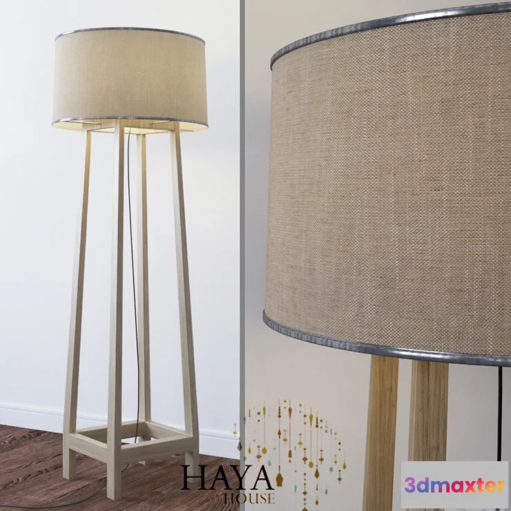 632807 - wood lamp Haya