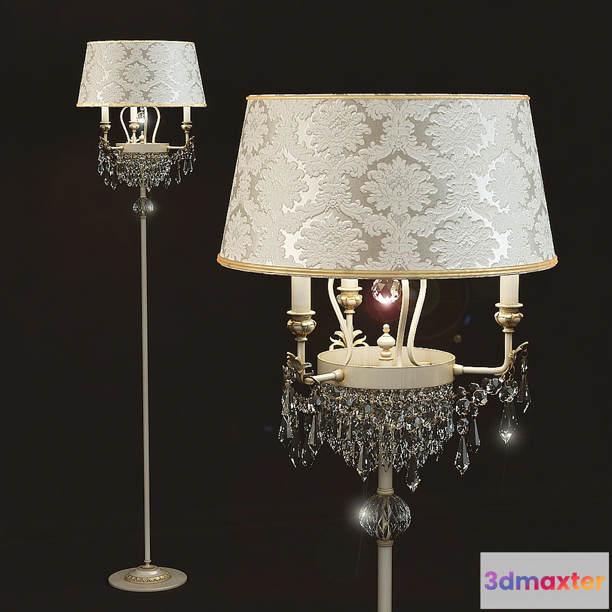 637317 - Floor lamp Masiero GLASSE 4010 STL3 P01