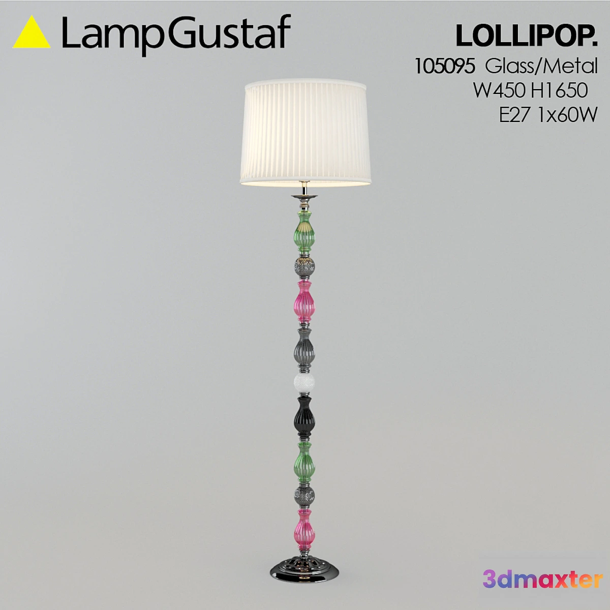 640589 - Floor lamp LAMPGUSTAF LOLLIPOP