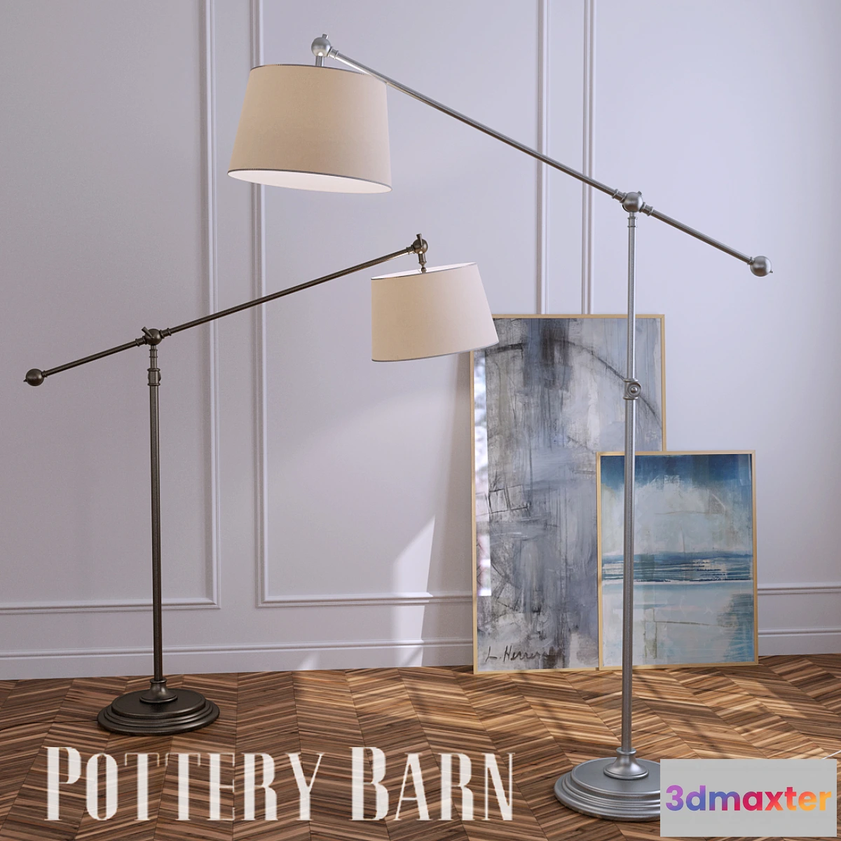 646669 - CHELSEA SECTIONAL FLOOR LAMP