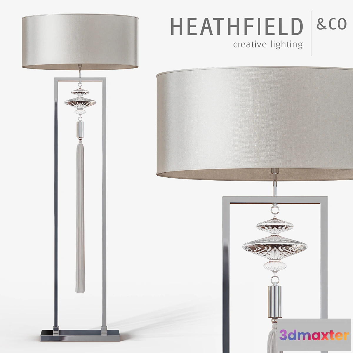 672919 - HEATHFIELD CONSTANCE FLOOR LAMP