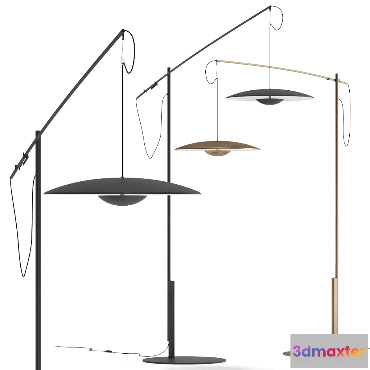 683064 - Ginger XL 42 floor lamp by Marset - No.2