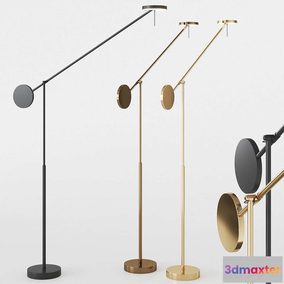683238 - Invisible Floor by GROK Floor Lamp