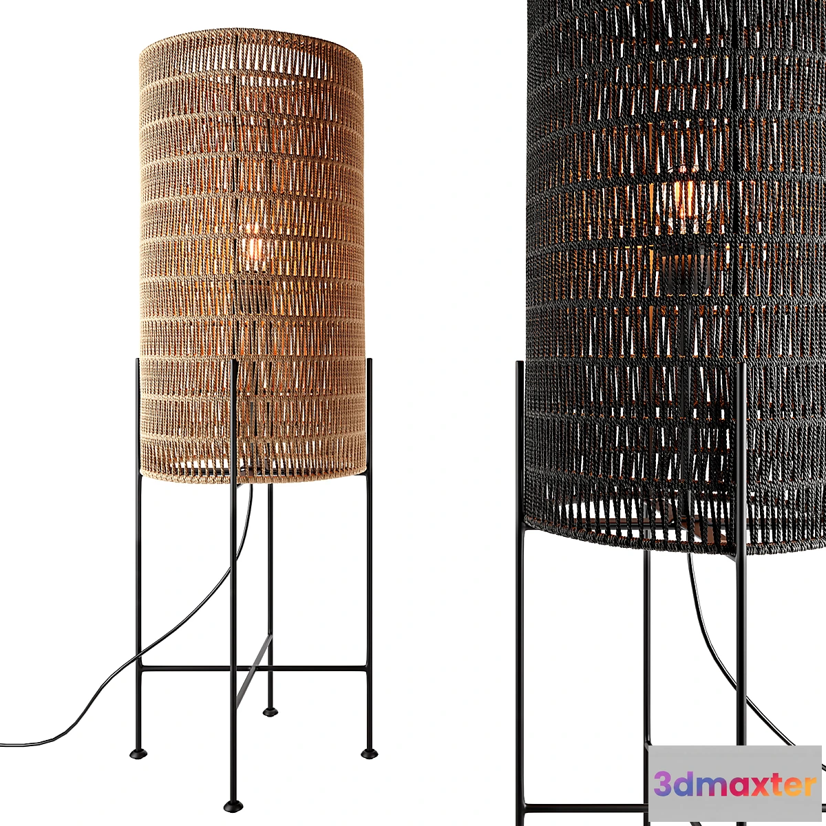 707958 - Kari floor Dutch lampBone