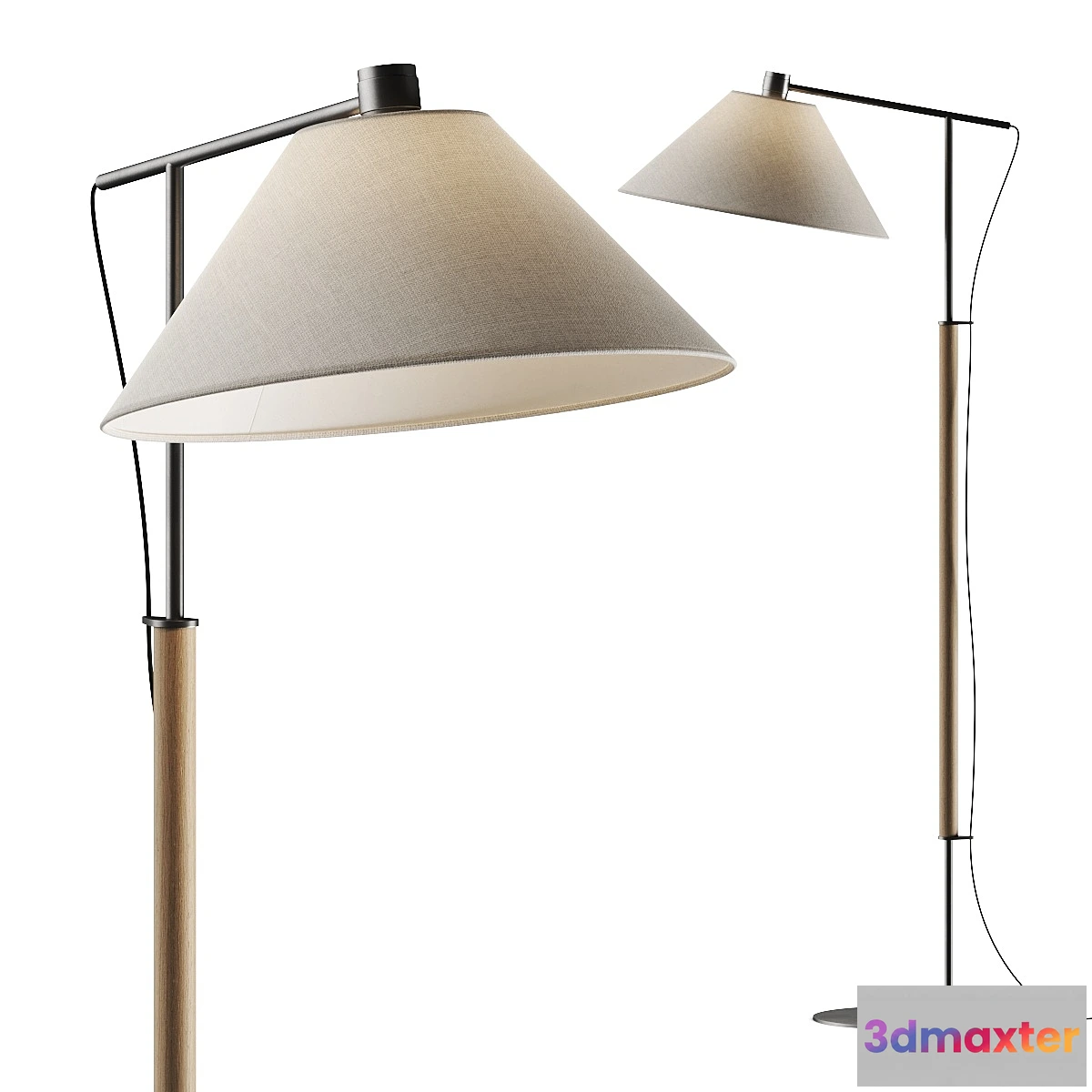 707972 - Crate and Barrel Luka Petite Directional Floor Lamp - No.2