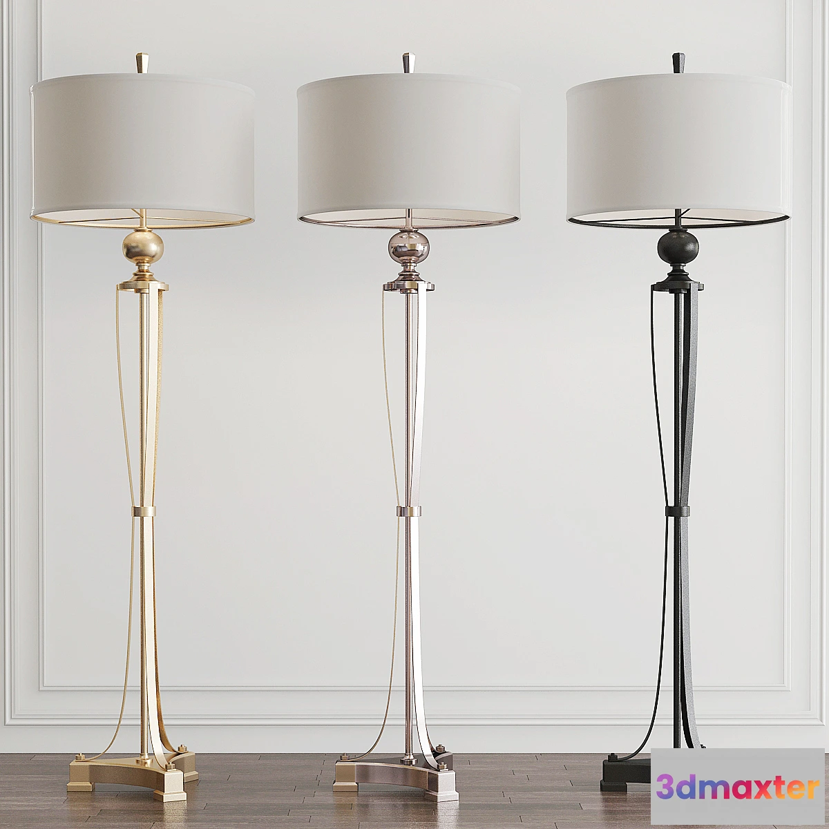 722440 - Tristana Floor Lamp by Uttermost - No.2