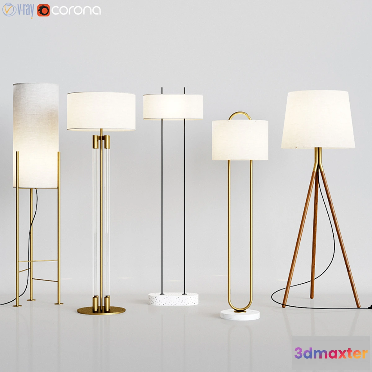 730034 - CB2 - 5 Floor Lamps Set 1 - No.2