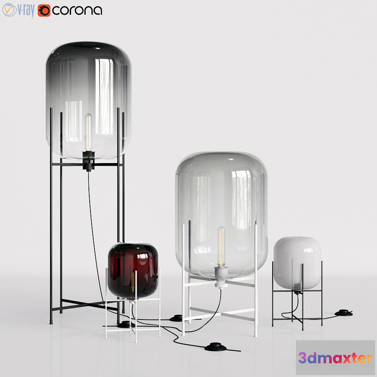 730322 - Oda Pulpo Lamp Set - No.2