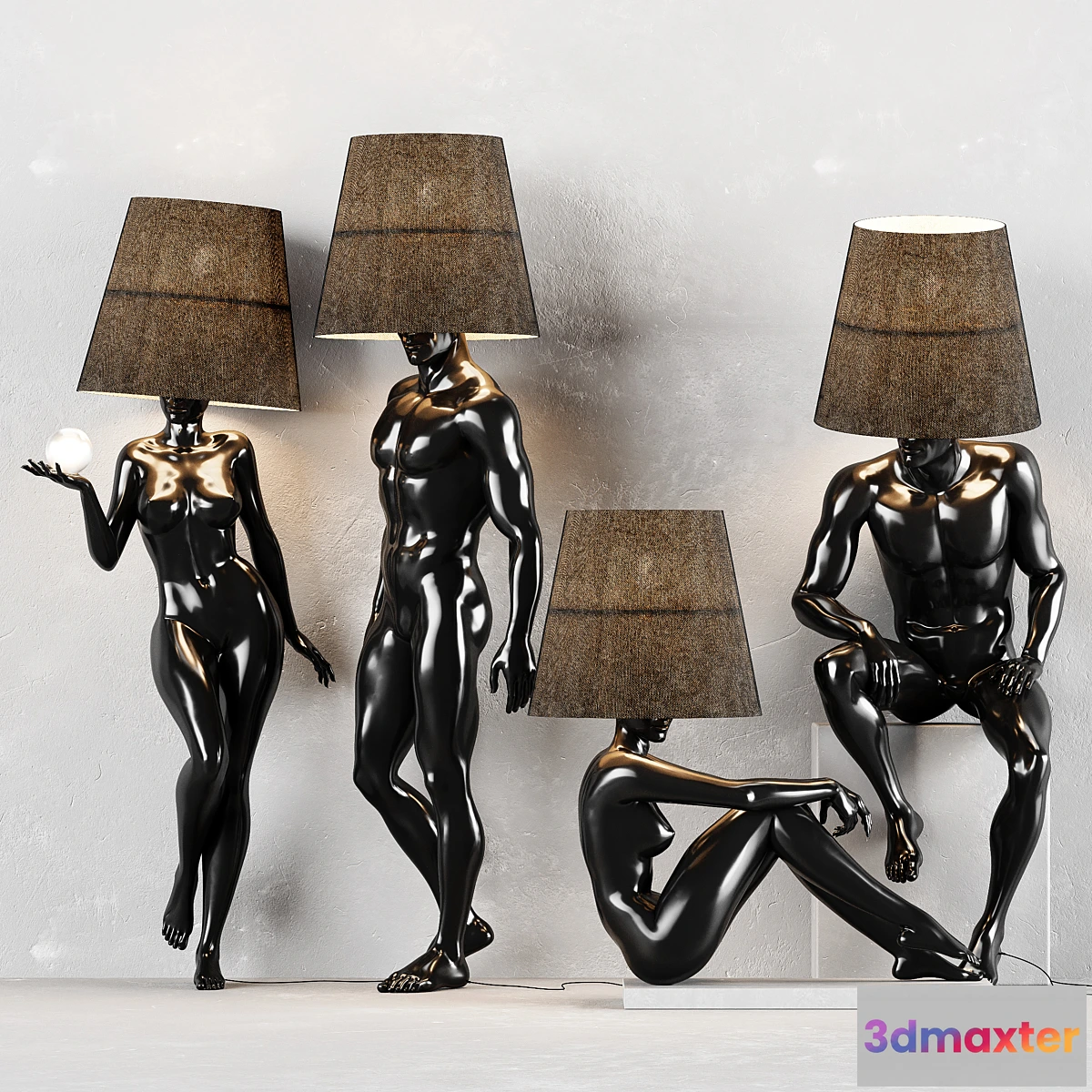 771811 - Hommer human lampshade Floor lamp