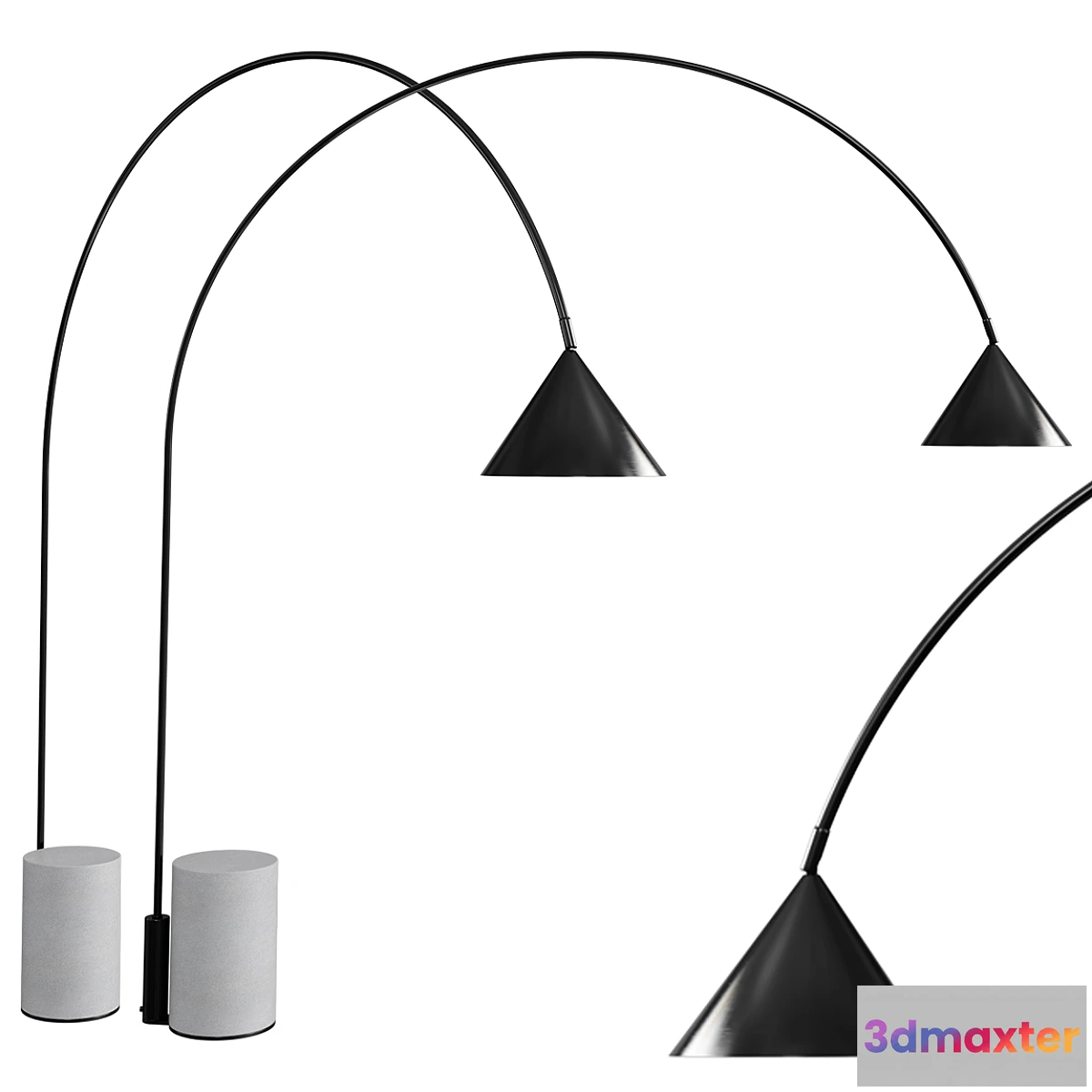 772083 - OZZ Arc lamp By Miniforms - No.2