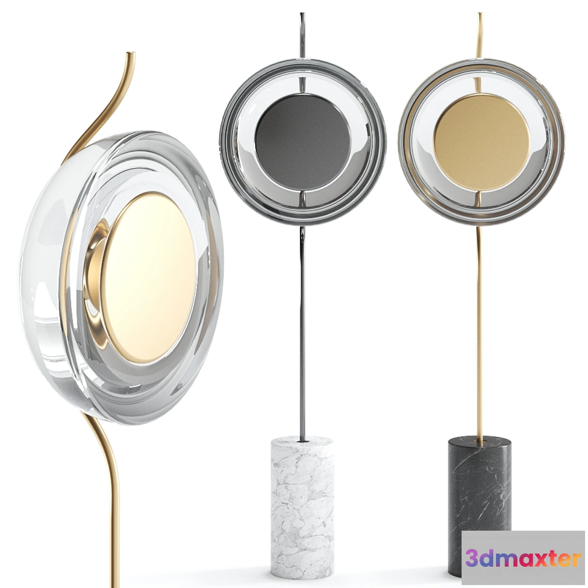 786006 - PENDULUM floor light Pendulum by CTO Lighting