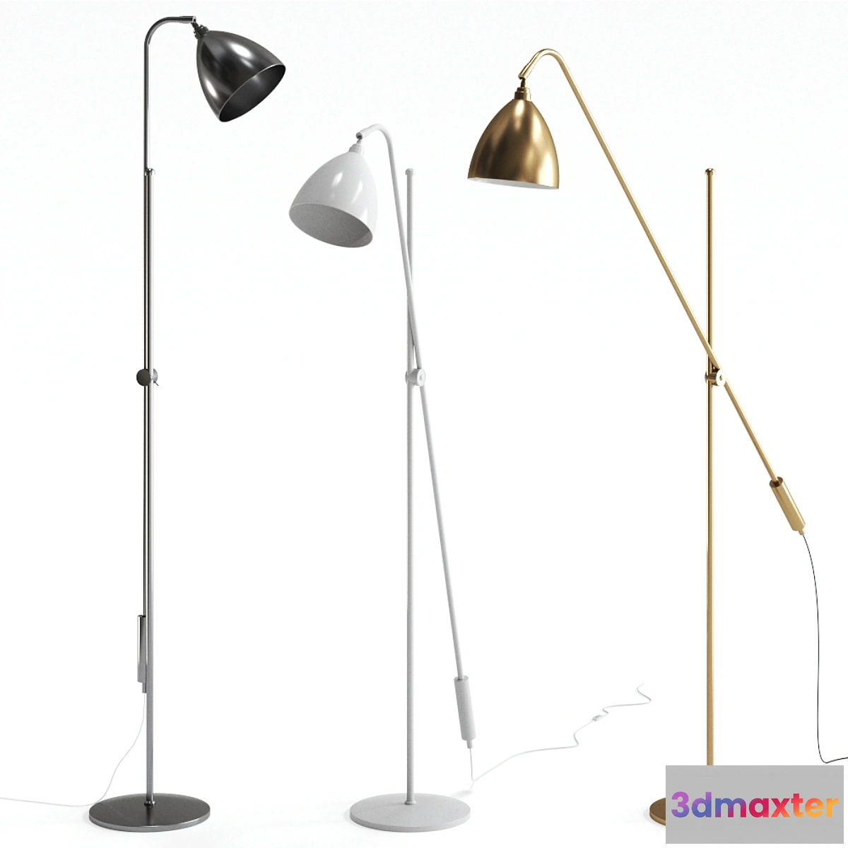 786126 - Task Overreach Floor Light by Original BTC