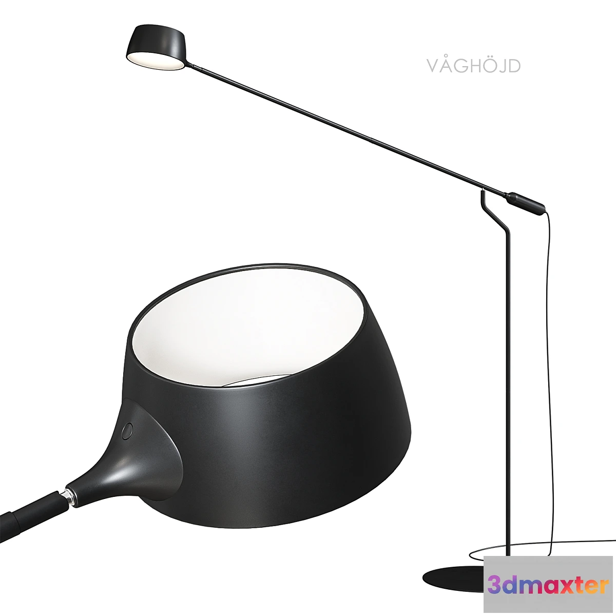 786162 - Ikea VAGHOJD LED floor lamp