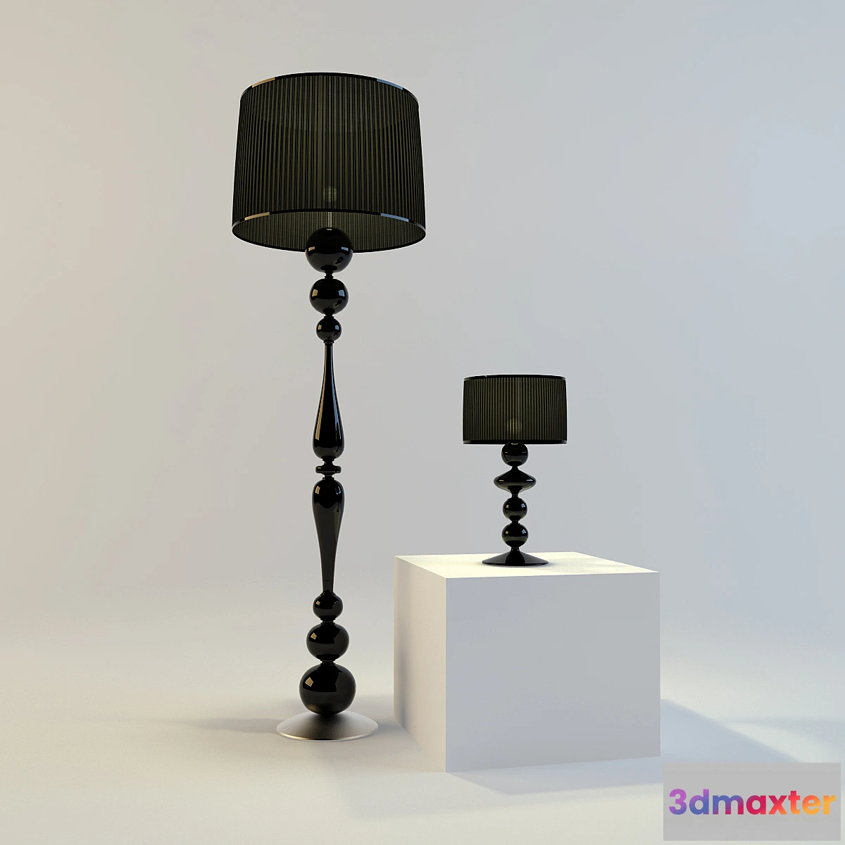 801492 - floor lamp and table lamp