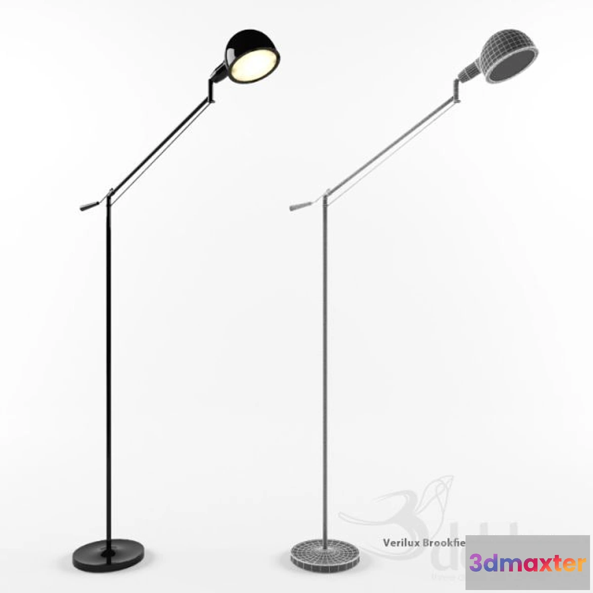 801518 - Verilux Brookfield  Deluxe Floor Lamp