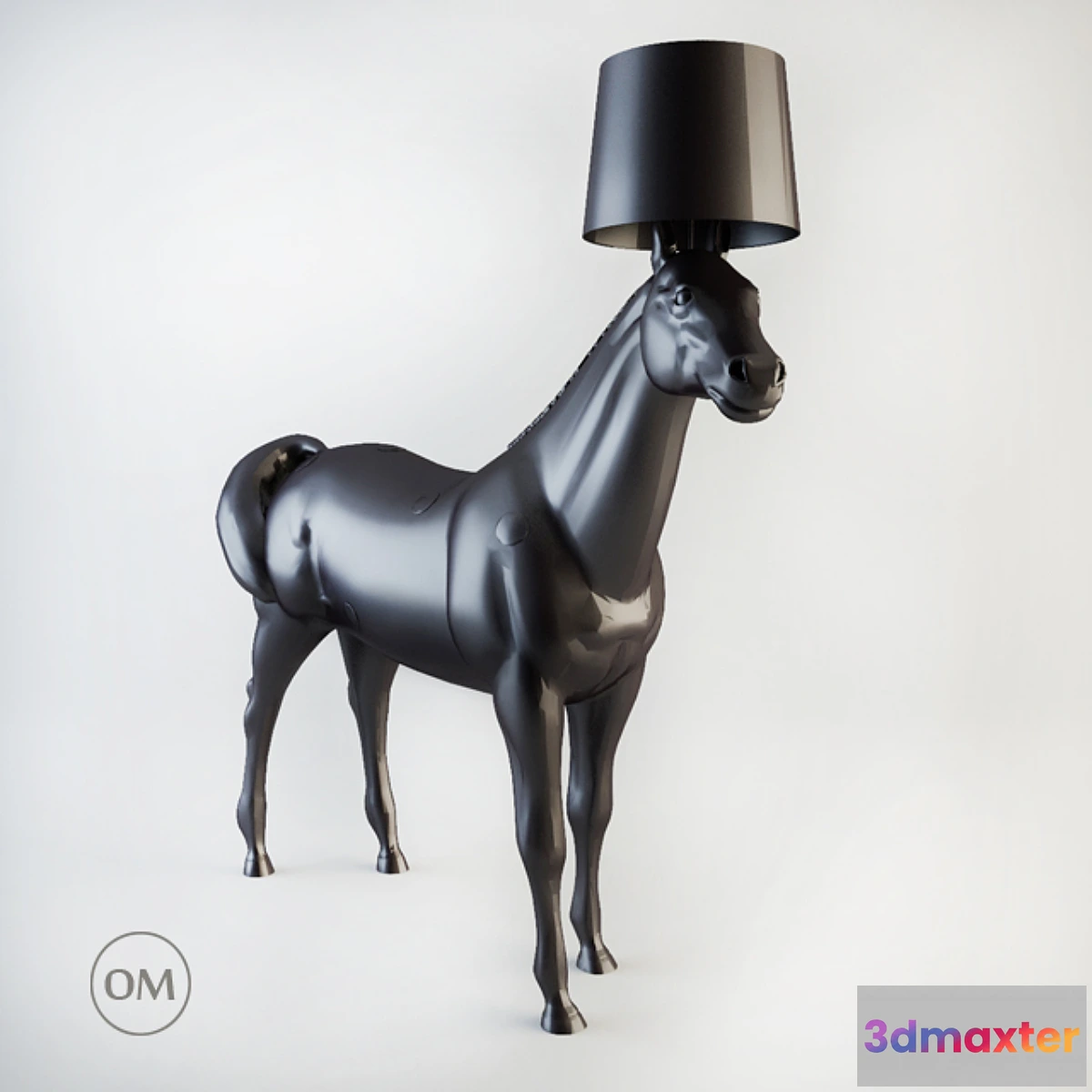 801522 - Moooi horse lamp