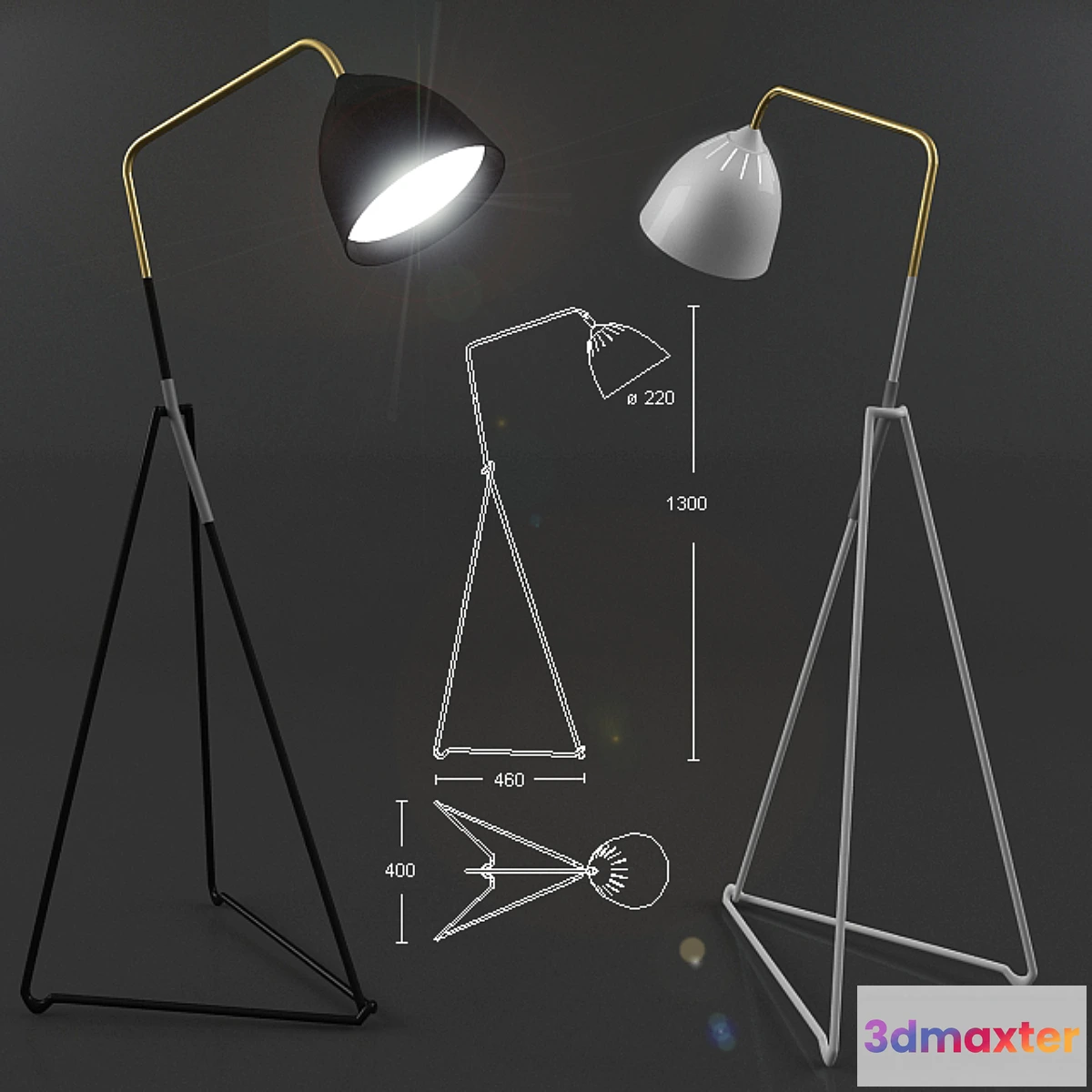 801542 - Floor lamp - No.17