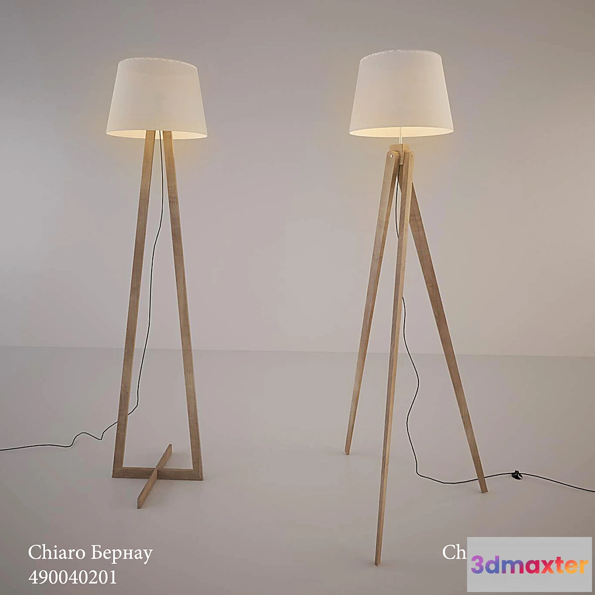 801592 - Floor lamp Chiaro Bernau