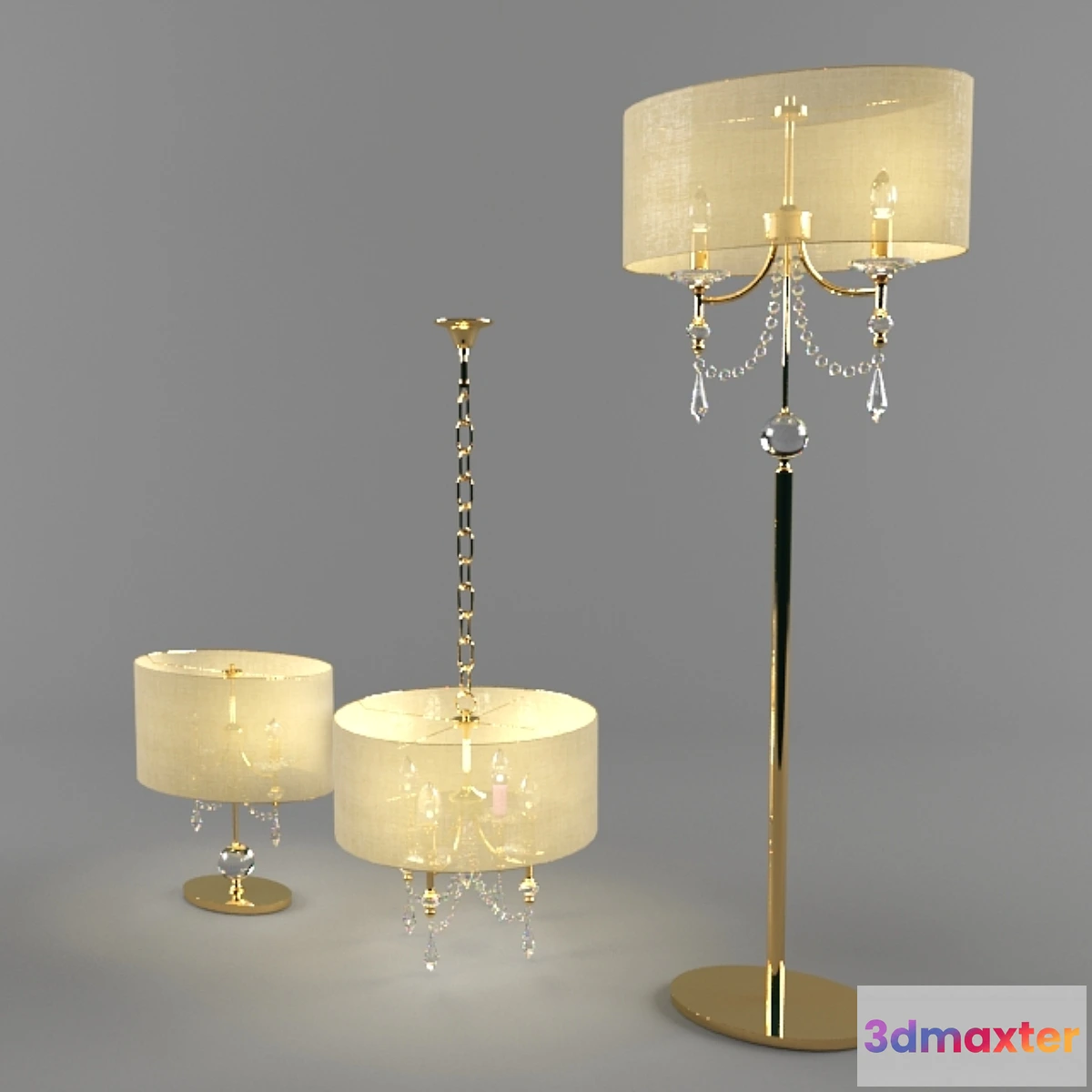 801594 - Set fixtures Paralume