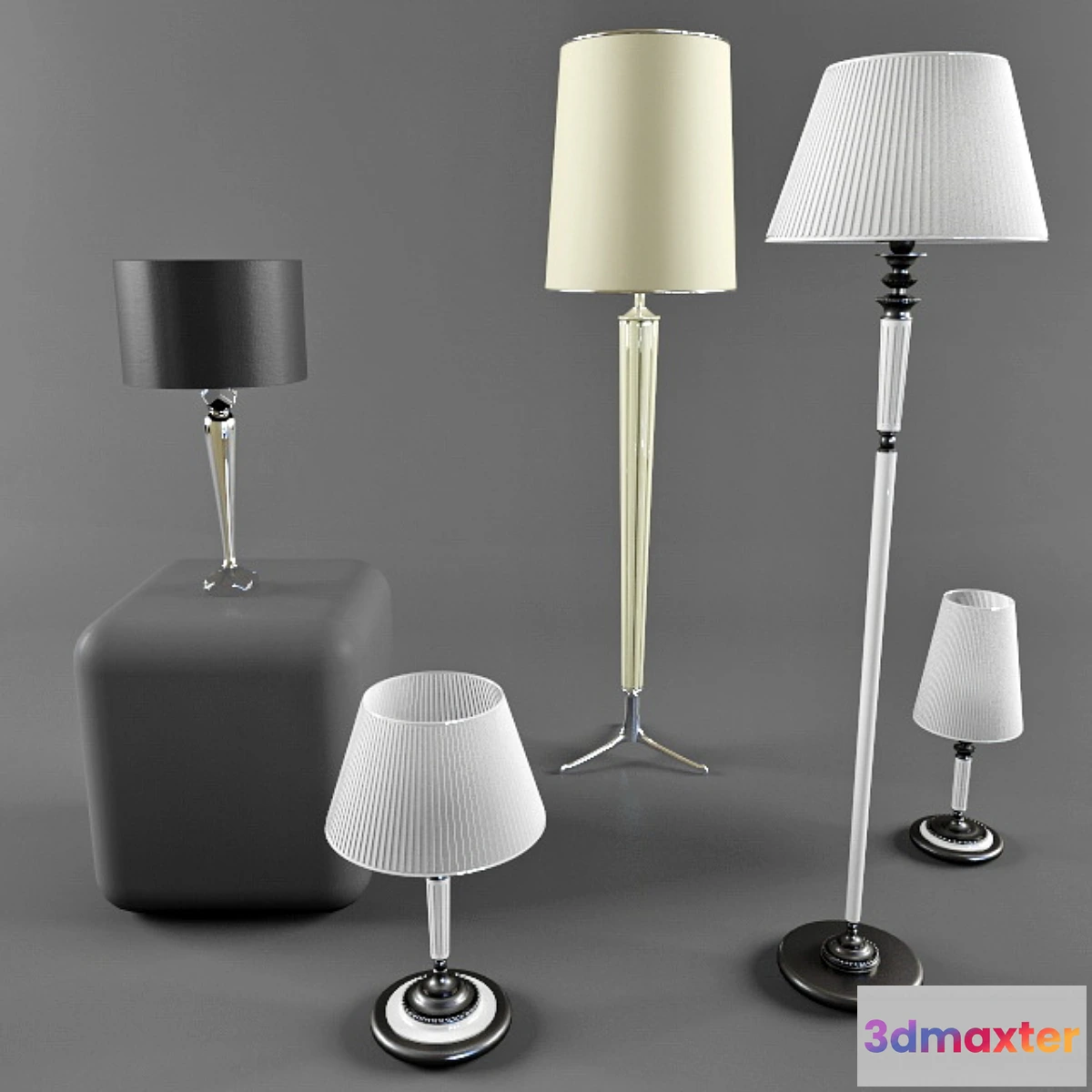 801602 - Set of floor lamps - No.2