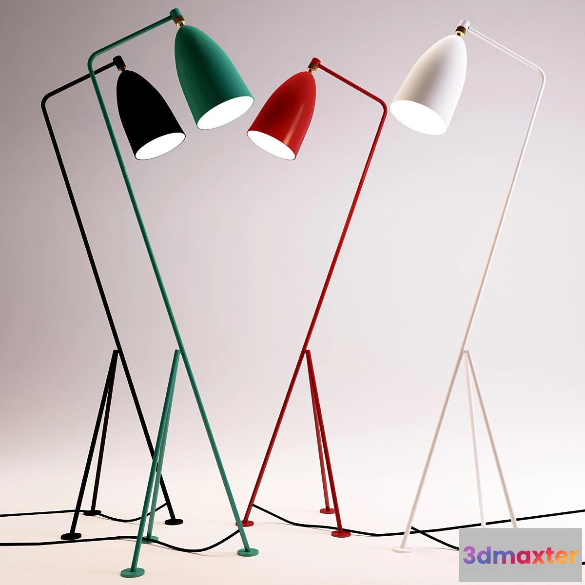 801606 - GROSSMAN GRÄSHOPPA FLOOR LAMP